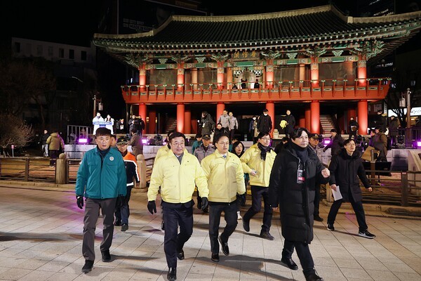 보신각 타종행사 현장 점검 관련 이미지